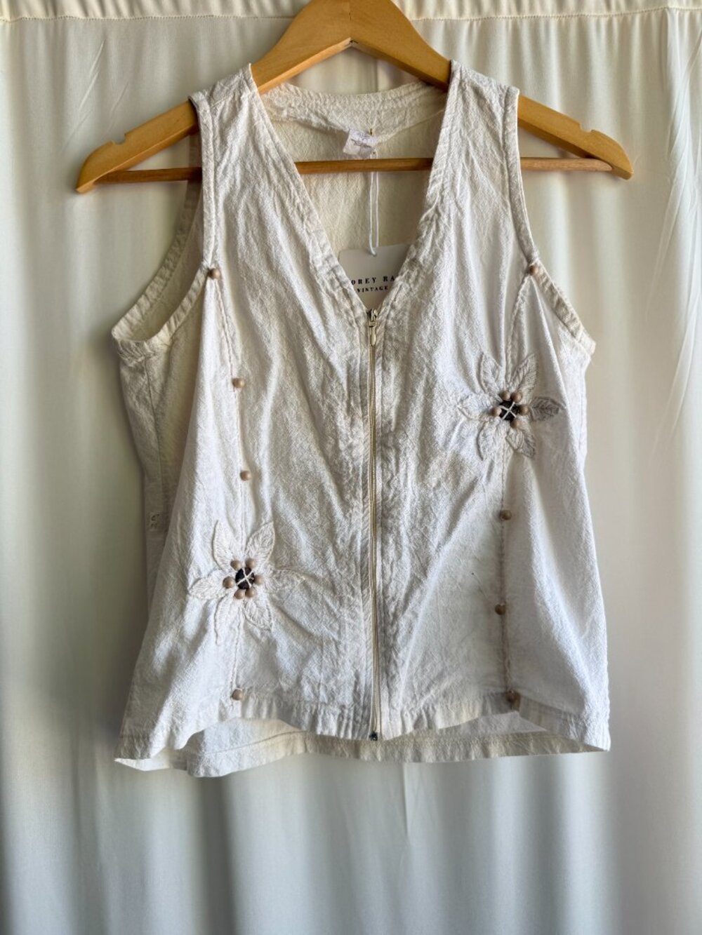 Handmade Artisan Textured Vest – Brazil